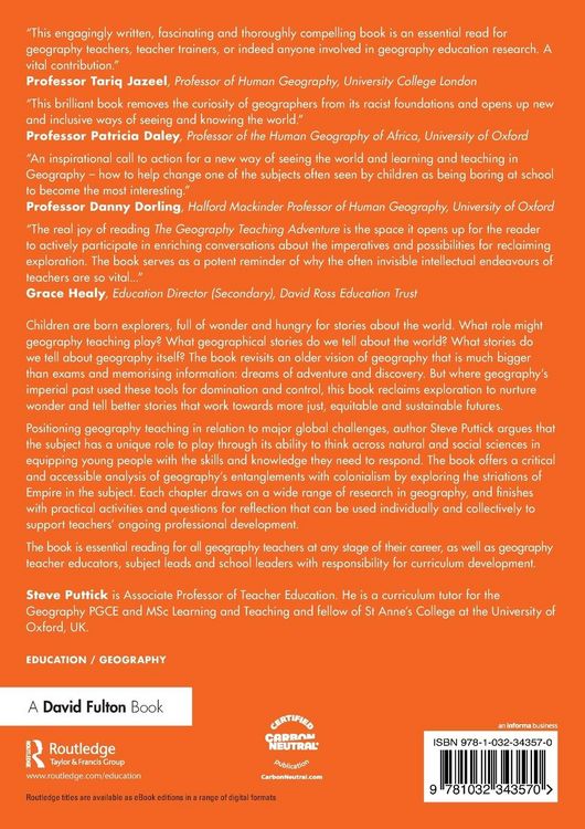 Produktbild: The Geography Teaching Adventure