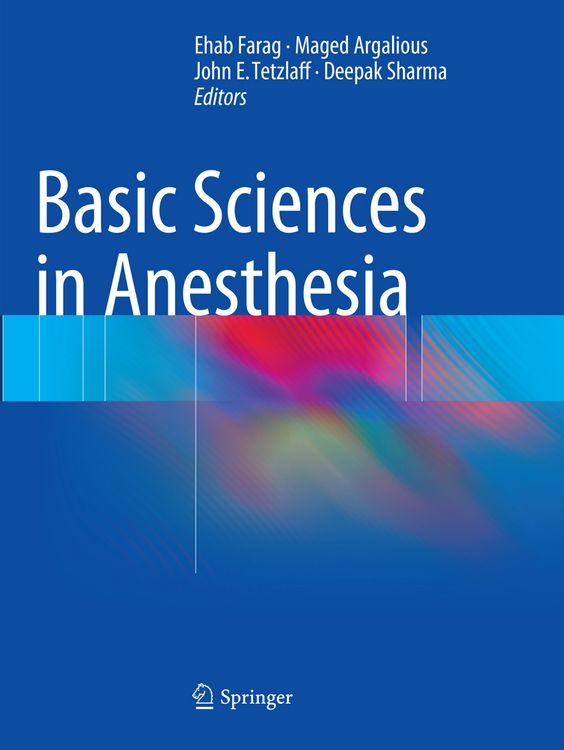Produktbild: Basic Sciences in Anesthesia