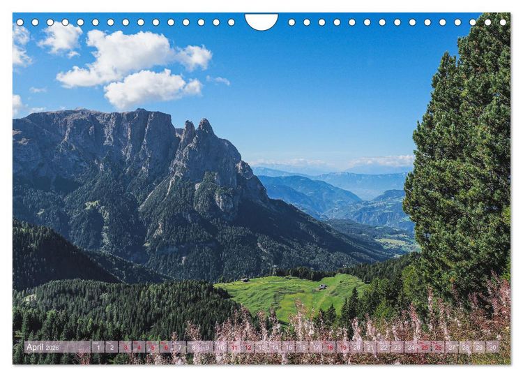 Produktbild: Fascinating Dolomite Alps (Wall Calendar 2026 DIN A4 landscape), CALVENDO 12 Month Wall Calendar