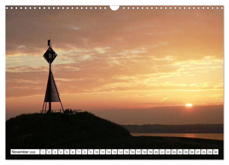 Produktbild: Insel Baltrum, Perle im Ostfriesischen Wattenmeer (Wandkalender 2026 DIN A3 quer), CALVENDO Monatskalender