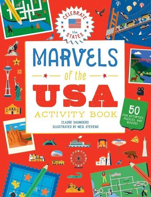 Produktbild: Marvels of the USA Activity Book