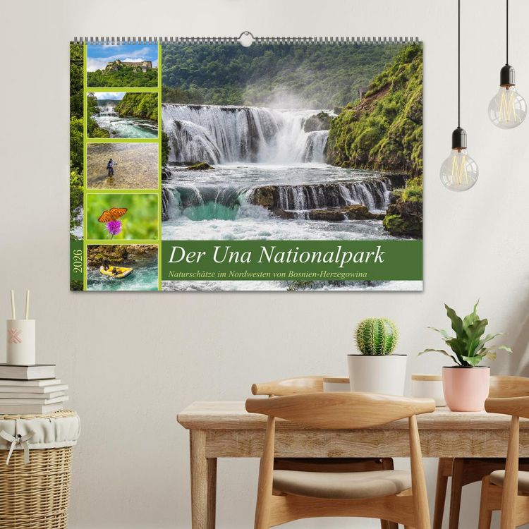 Produktbild: Der Una Nationalpark (Wandkalender 2026 DIN A2 quer), CALVENDO Monatskalender