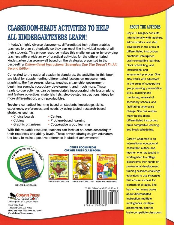 Produktbild: Activities for the Differentiated Classroom