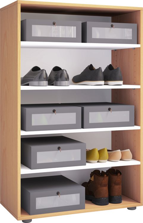 Produktbild: XXL Holz Gro&szlig;er Schuhschrank Schuhregal Lona 5