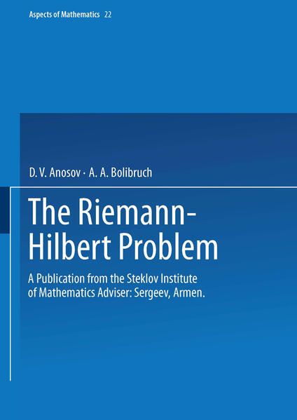 Produktbild: The Riemann-Hilbert Problem