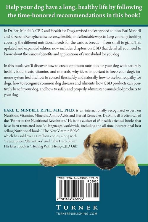 Produktbild: Dr. Earl Mindell's CBD and Health for Dogs