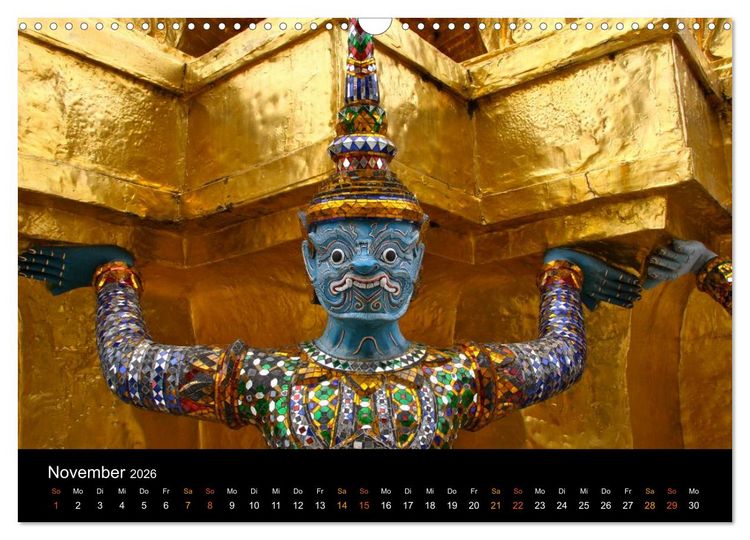 Produktbild: Erlebe Thailand (Wandkalender 2026 DIN A3 quer), CALVENDO Monatskalender