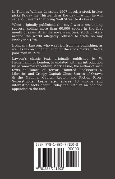 Produktbild: Friday, the Thirteenth