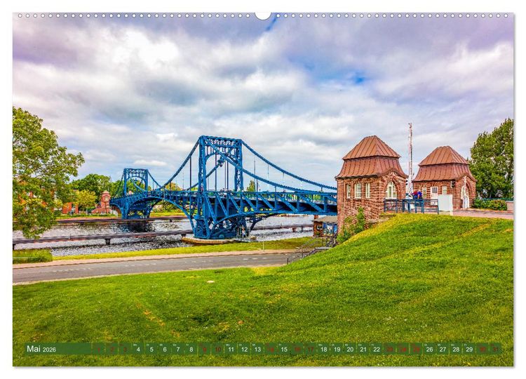 Produktbild: Wilhelmshaven - Bezaubernde Momente (hochwertiger Premium Wandkalender 2026 DIN A2 quer), Kunstdruck in Hochglanz