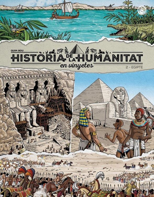 Produktbild: Hist&oacute;ria de la humanitat en vinyetes vol. 2. Egipte