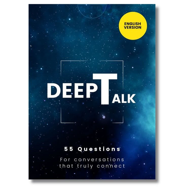 Produktbild: DeepTalk Gespr&auml;chsfragekarten (Pocket Size) ENGLISH Version