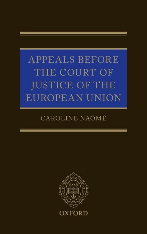 Produktbild: Appeals Before Court Justice Of Eu C