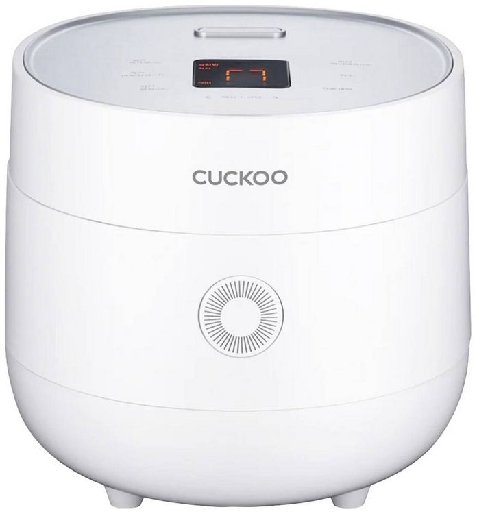 Produktbild: Cuckoo CR-0675F Reiskocher Wei&szlig; (matt) mit Display, mit Messbecher, Timerfunktion