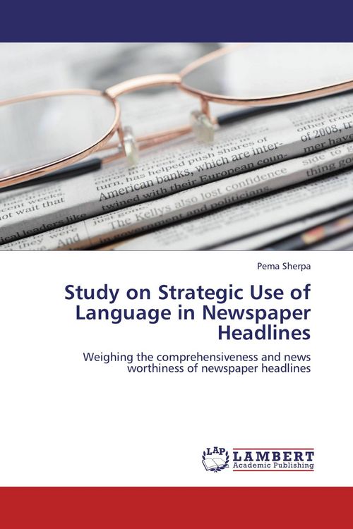 Produktbild: Study on Strategic Use of Language in Newspaper Headlines