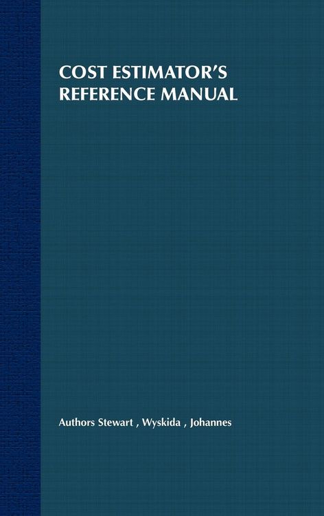 Produktbild: Cost Estimator s Reference Manual 2e