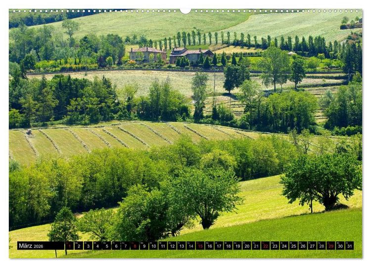 Produktbild: Emilia-Romagna (Wandkalender 2026 DIN A2 quer), CALVENDO Monatskalender