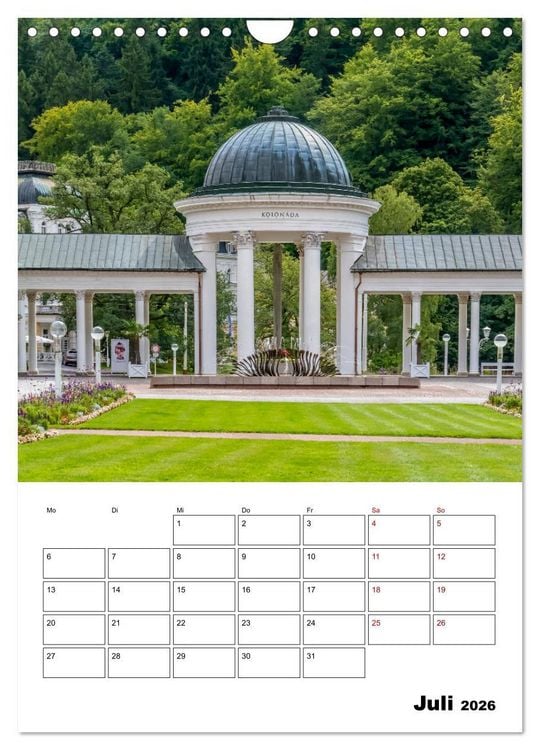 Produktbild: WESTB&Ouml;HMEN Terminplaner (Wandkalender 2026 DIN A4 hoch), CALVENDO Monatskalender