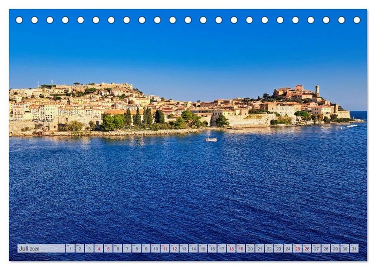 Produktbild: Faszinierendes Elba (Tischkalender 2026 DIN A5 quer), CALVENDO Monatskalender