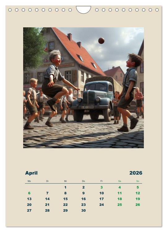 Produktbild: Gute alte Zeit der sechziger Jahre (Wandkalender 2026 DIN A4 hoch), CALVENDO Monatskalender