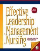 Produktbild: Effective Leadership and Management in Nursing