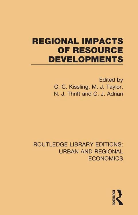 Produktbild: Regional Impacts of Resource Developments