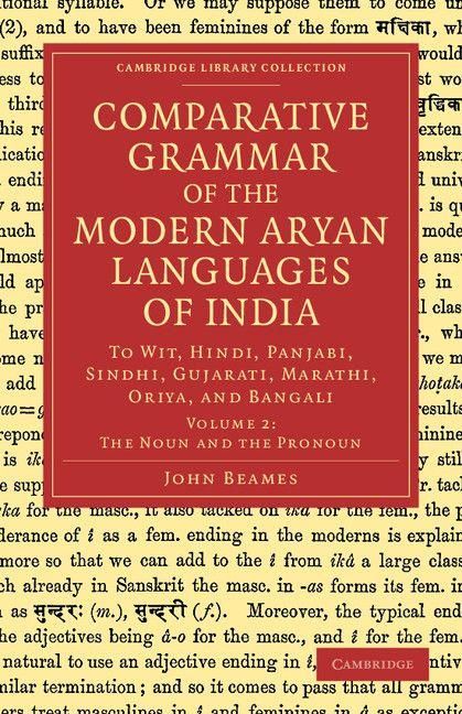 Produktbild: Comparative Grammar of the Modern Aryan Languages of India