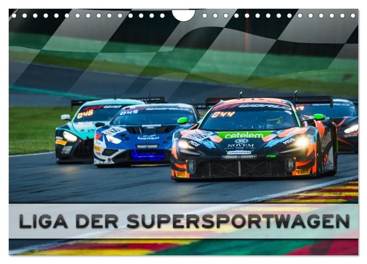 Produktbild: Liga der Supersportwagen (Wandkalender 2026 DIN A4 quer), CALVENDO Monatskalender