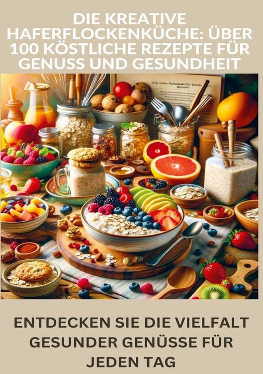 Produktbild: Die kreative Haferflockenk&uuml;che: &uuml;ber 100 k&ouml;stliche Rezepte f&uuml;r Genuss und Gesundheit