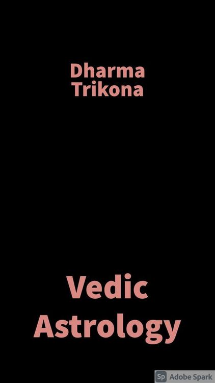 Produktbild: Dharma Trikona in Vedic Astrology