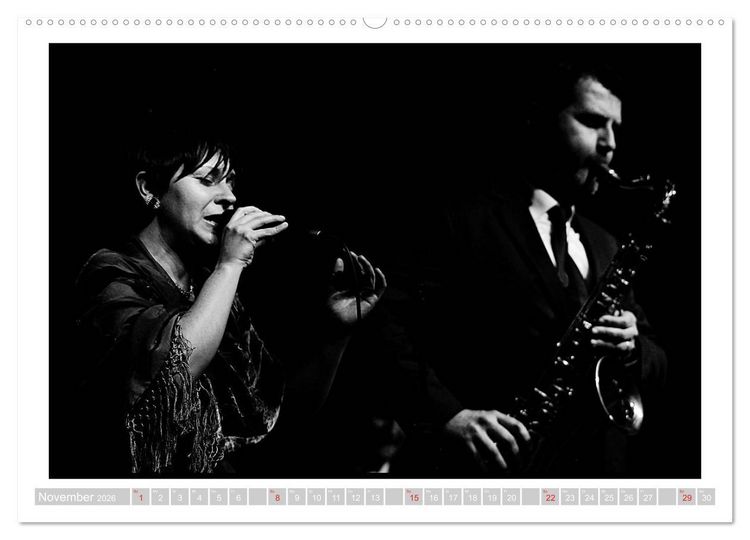 Produktbild: Jazz Ladies in der alten Schmiede (hochwertiger Premium Wandkalender 2026 DIN A2 quer), Kunstdruck in Hochglanz