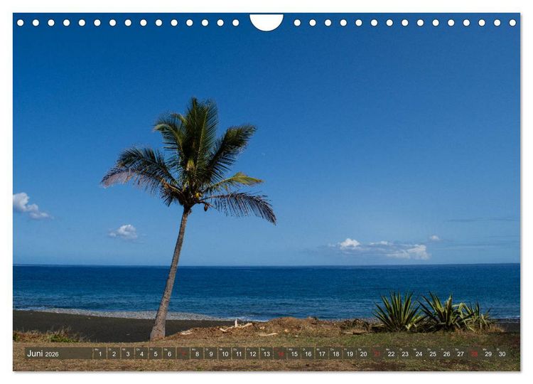 Produktbild: La R&eacute;union - Impressionen von Rolf Dietz (Wandkalender 2026 DIN A4 quer), CALVENDO Monatskalender