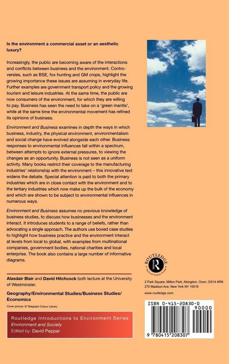 Produktbild: Environment and Business
