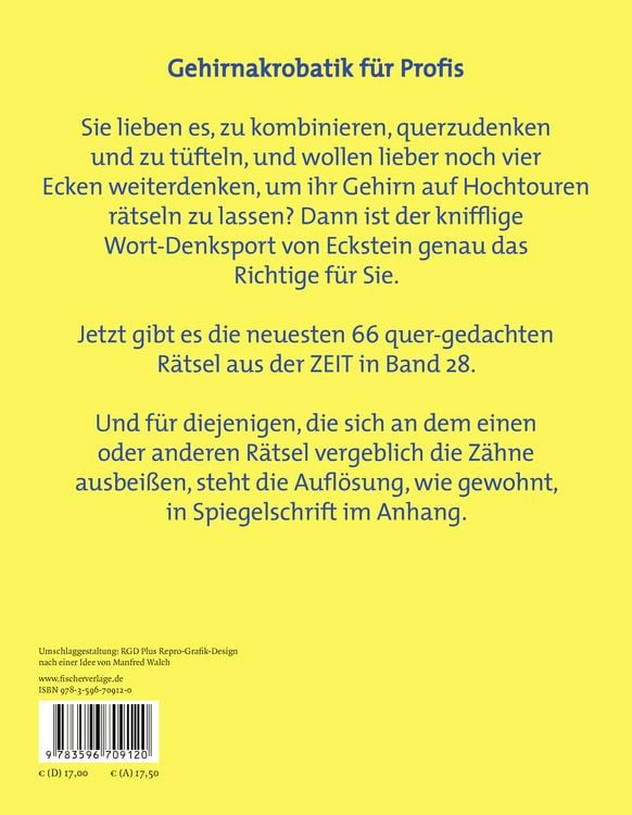 Produktbild: Eckstein - Um die Ecke gedacht 28