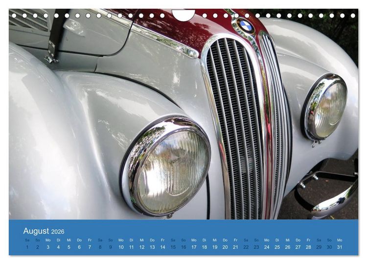 Produktbild: BMW Classics (Wandkalender 2026 DIN A4 quer), CALVENDO Monatskalender