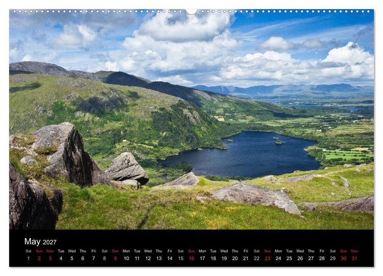 Produktbild: Kerry - Ireland's Romantic Southwest (High Quality Premium Wall Calendar 2027 DIN A2 landscape),CALVENDO 12 Month Wall Calendar