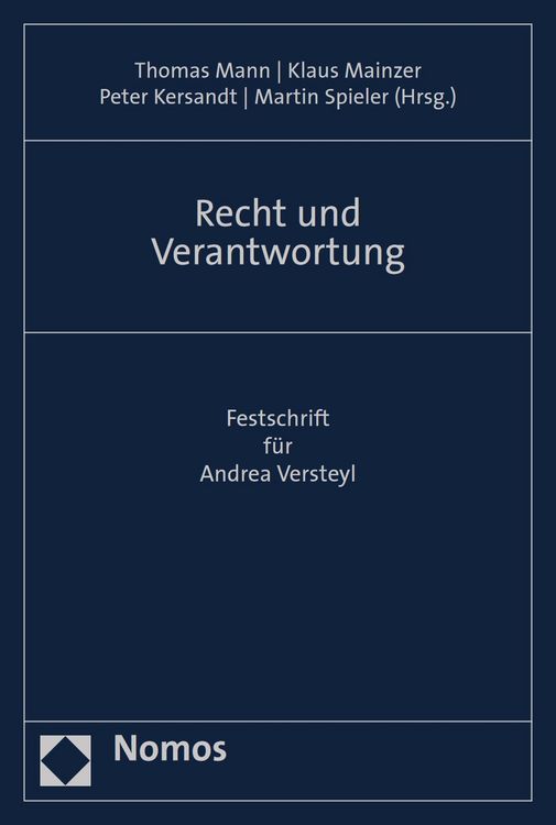 Produktbild: Recht und Verantwortung