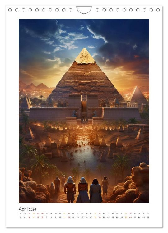 Produktbild: Im alten &Auml;gypten (Wandkalender 2026 DIN A4 hoch), CALVENDO Monatskalender