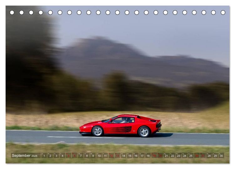 Produktbild: on the road Classic Coup&eacute;s (Tischkalender 2026 DIN A5 quer), CALVENDO Monatskalender