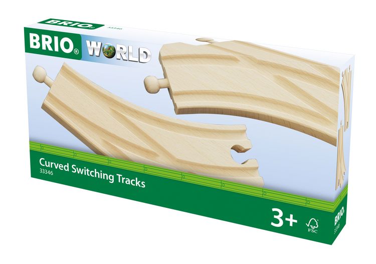 Produktbild: Brio Bogenweichen (L,M)