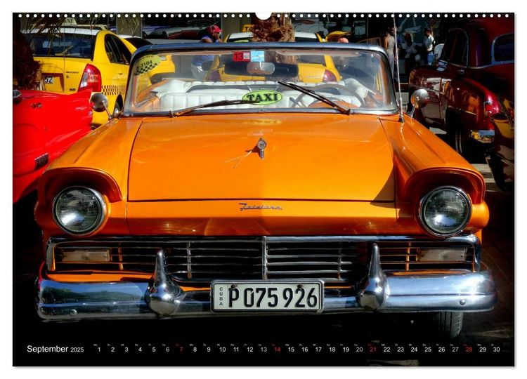 Produktbild: Auto-Legenden Ford Fairlane 500 (hochwertiger Premium Wandkalender 2025 DIN A2 quer), Kunstdruck in Hochglanz