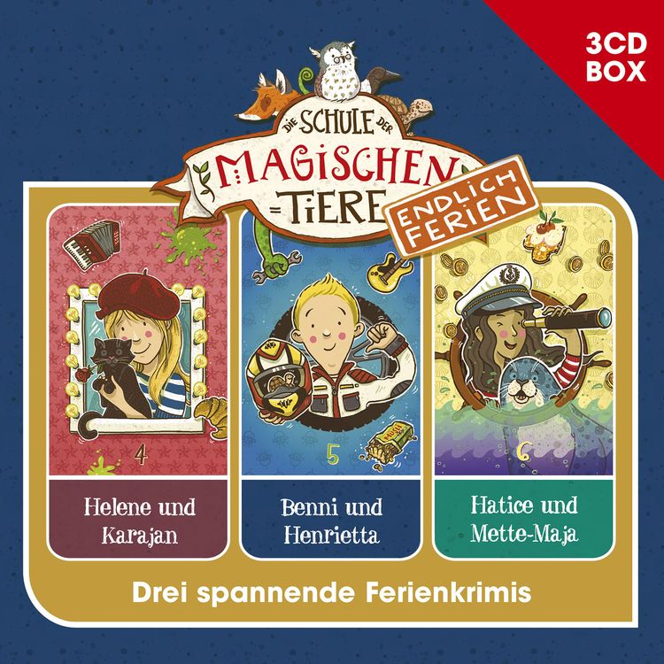 Produktbild: Endlich Ferien - 3-CD H&ouml;rspielbox Vol. 2