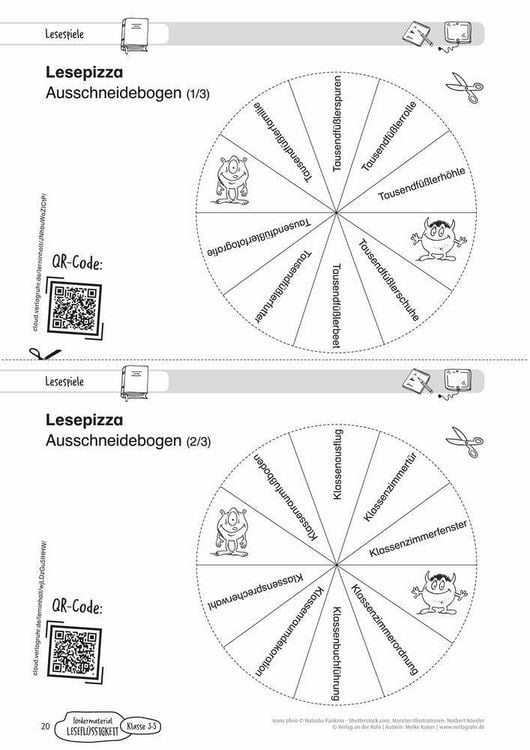 Produktbild: F&ouml;rdermaterial Lesefl&uuml;ssigkeit &ndash; Klasse 3 &ndash; 5