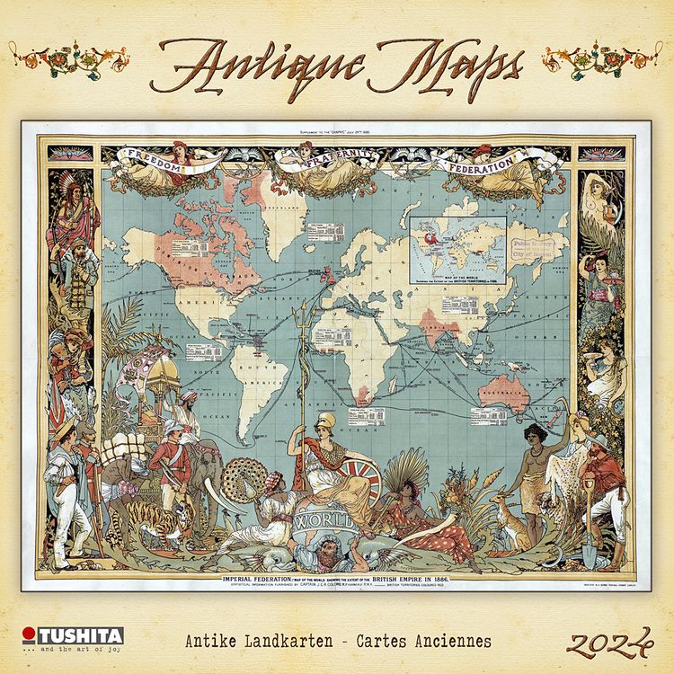 Produktbild: Antique Maps 2024