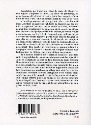 Produktbild: Le discours sur la tombe de l' idiot