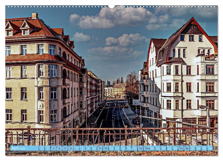 Produktbild: Chemnitz Stadtansichten (Wandkalender 2026 DIN A2 quer), CALVENDO Monatskalender