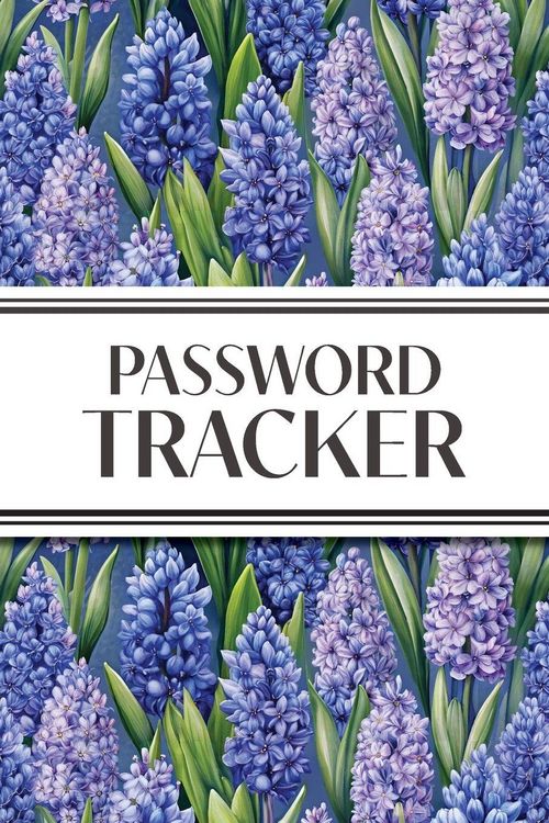 Produktbild: Password Tracker (Hyacinths)
