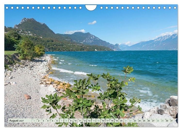 Produktbild: Gardasee - Perle Italiens (Wandkalender 2027 DIN A4 quer), CALVENDO Monatskalender