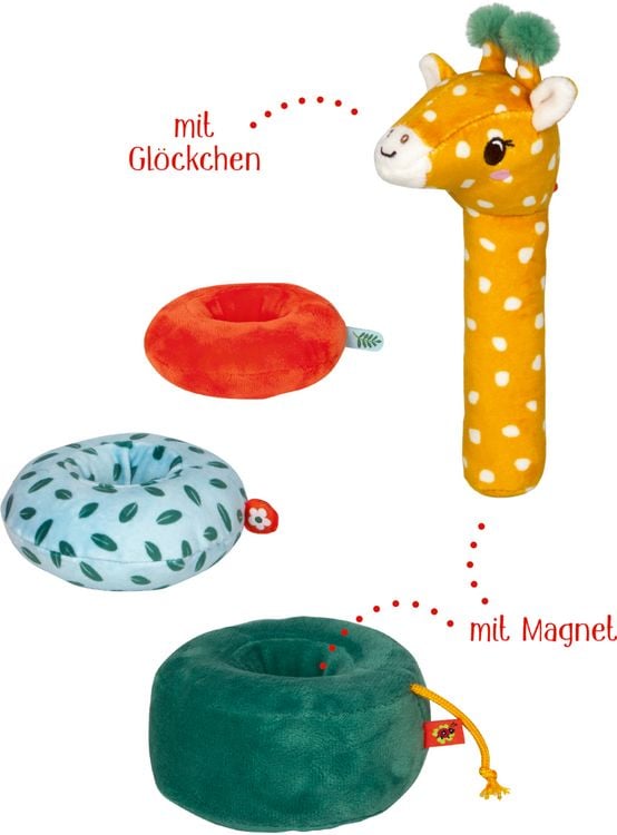 Produktbild: Stapelturm Giraffe / BabyGl&uuml;ck