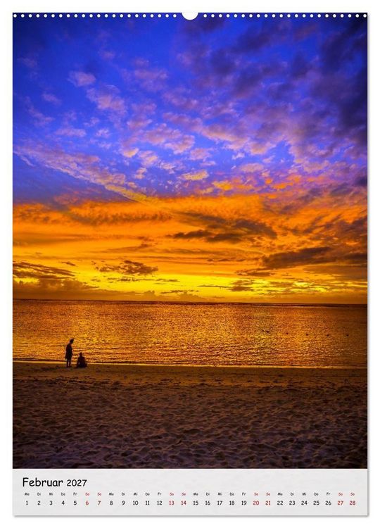 Produktbild: Mauritius &ndash; Insel der Farben und Tr&auml;ume (hochwertiger Premium Wandkalender 2027 DIN A2 hoch), Kunstdruck in Hochglanz