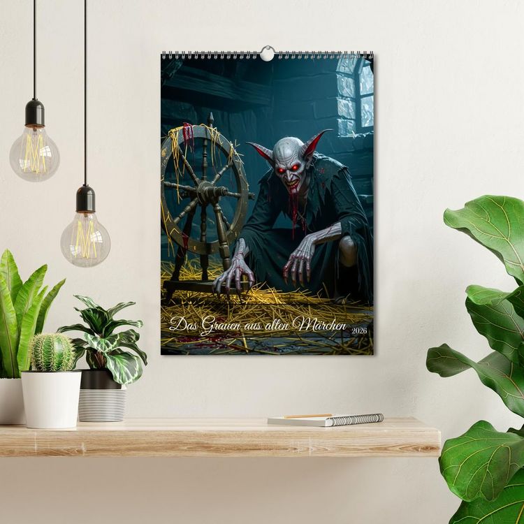 Produktbild: Das Grauen aus alten M&auml;rchen (Wandkalender 2026 DIN A3 hoch), CALVENDO Monatskalender